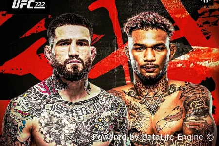 Смотреть онлайн UFC 322 бесплатно в прямом эфире [16.11.2025] Махачев vs Маддалена бой